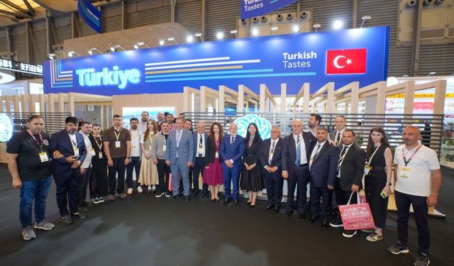 TTSO heyeti Çin'de düzenlenen fuara katıldı