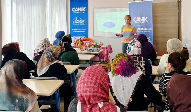 Canik Belediyesi'nden kadınlara özel seminer