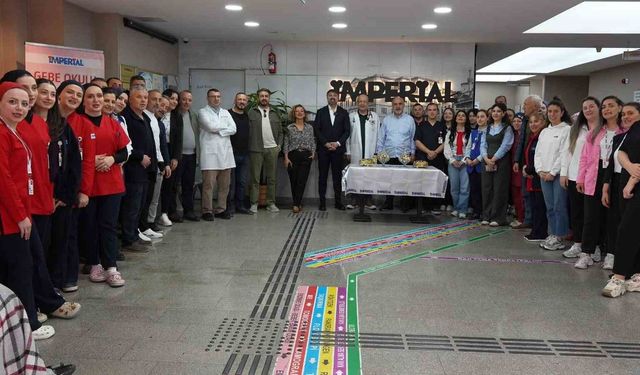 Hastanede geleneksel bayramlaşma programı