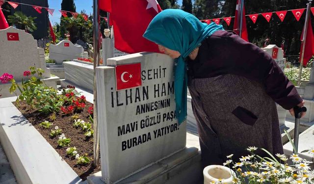 Mezarlıklarda hüzün: 90 yaşındaki şehit annesinin 34 yıldır dinmeyen acısı