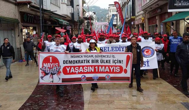Ordu'da 1 Mayıs etkinliği