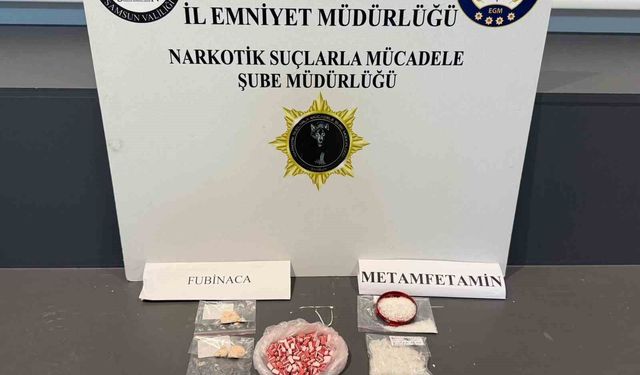 Samsun'da yabancı madde operasyonu: 1 gözaltı