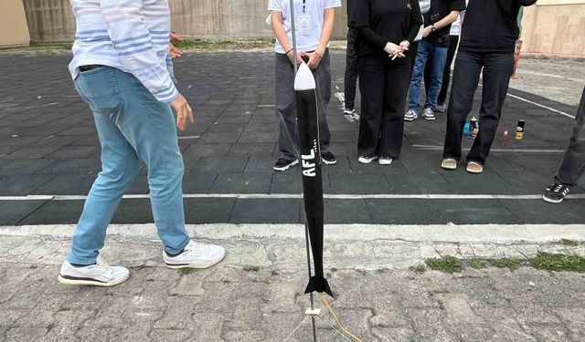 TEKNOFEST'te ikinci olan Artvin Fen Lisesi öğrencileri roket projesiyle bu yıl birinciliği hedefliyor