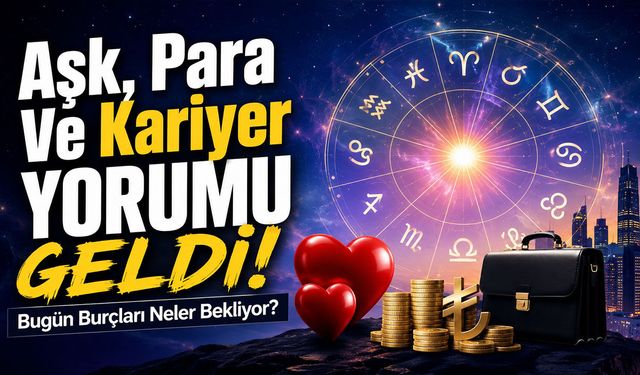 Aşk, Para Ve Kariyer Yorumu Geldi! Bugün Burçları Neler Bekliyor?
