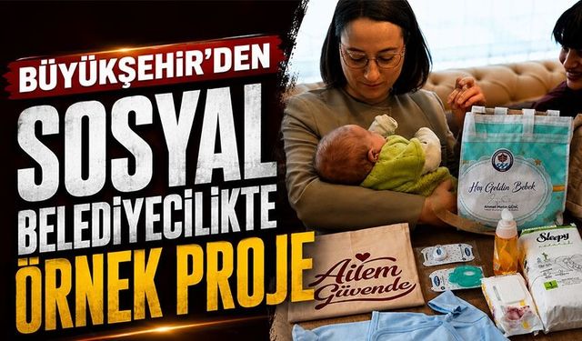 Trabzon Büyükşehir’den Ailelere Güvence Veren Sosyal Destek Projesi