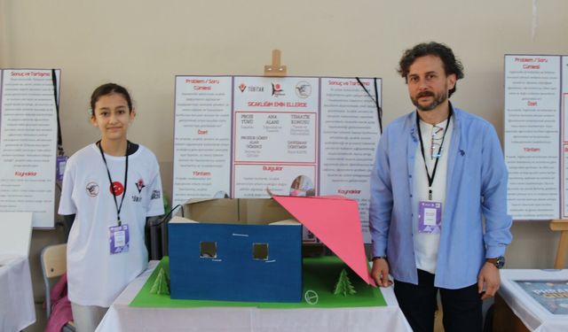 Vakfıkebir BİLSEM Öğrencilerinden Bilim Fuarında Dikkat Çeken Başarı