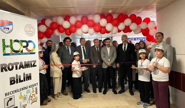 Araklı’da öğrenciler bilim ve teknoloji projeleriyle dikkat çekti