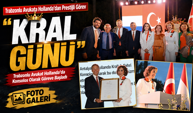Trabzonlu Avukata Hollanda’dan Prestijli Görev