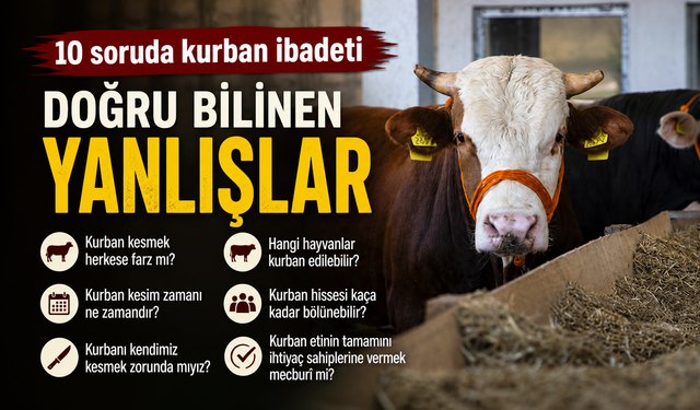 Kurban Bayramı Öncesi Büyük Merak! Kurban İbadetiyle İlgili Doğru Bilinen Yanlışlar Açıklandı