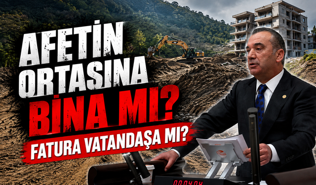 Yavuz Aydın’dan Arsin Belediyesi’ne Sert Dere Yatağı Tepkisi