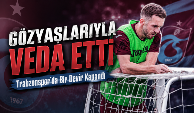 Trabzonspor’da Edin Visca Vedası Duygusal Anlara Sahne Oldu