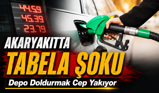 Akaryakıt Fiyatları Yeniden Değişti: Benzin, Motorin Ve LPG’de Son Tablo