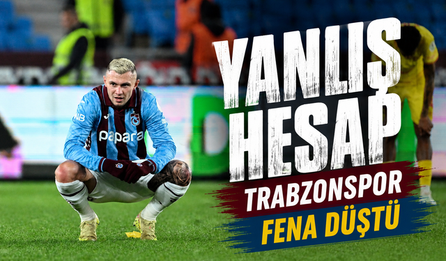Trabzonspor’da Şampiyonluk hayali bitti! Hedef artık tek kupa