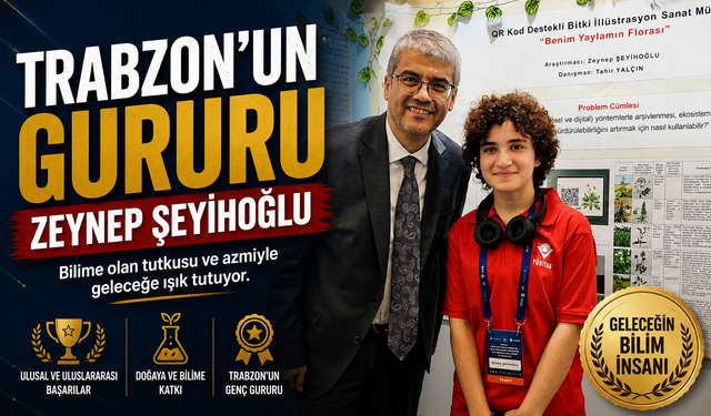 Zeynep Şeyihoğlu Yayla Bitkileri Projesiyle Türkiye Üçüncüsü Oldu