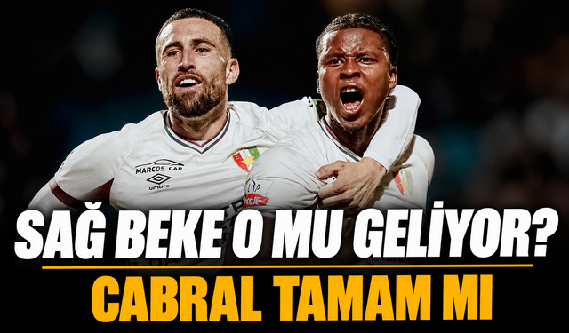 Trabzonspor’dan Cabral bombası: Sağ beke yıldız hamlesi