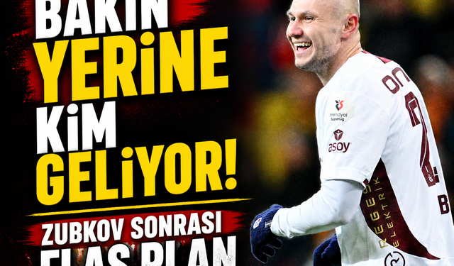Trabzonspor’dan Zubkov Sonrası Flaş Plan Ne?