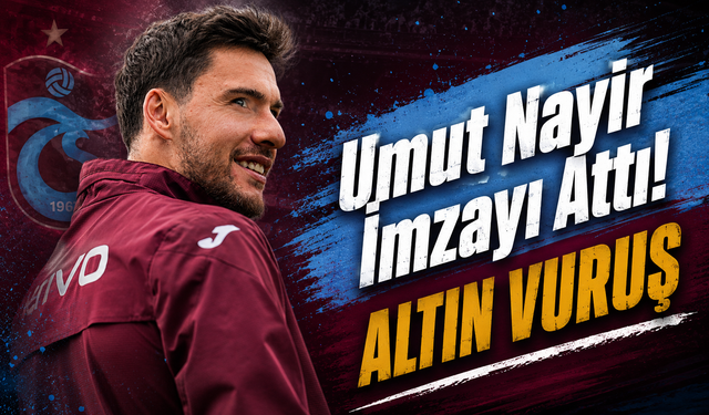 Trabzonspor’un yıldızı Umut Nayir haftanın golüne imza attı