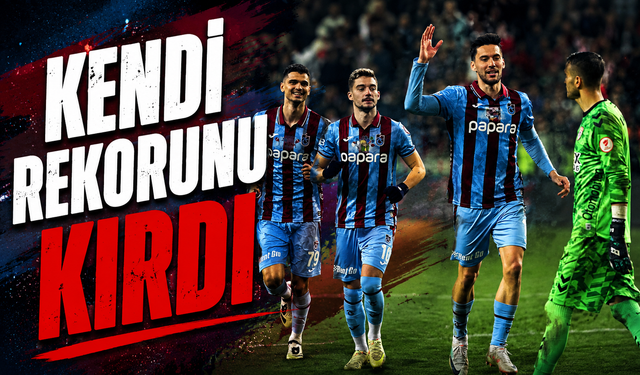 Trabzonspor Duran Toplarda Ligin Zirvesine Yerleşti