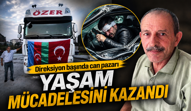 Trabzonlu TIR Şoförü Kadir Ateş Rusya Yolunda Ölümden Döndü