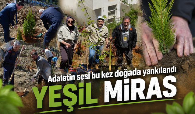 Trabzon Barosu “Doğa ve Hukuk Ormanı” Projesiyle Yüzlerce Fidanı Toprakla Buluşturdu