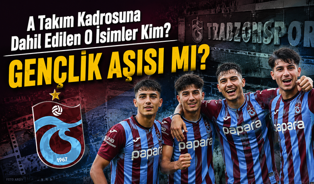 Beşiktaş derbisi öncesi Trabzonspor’da dikkat çeken karar. Tekke Alt yapıdan kimleri çağırdı?