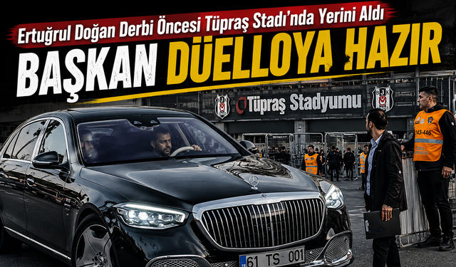 Trabzonspor Başkanı Ertuğrul Doğan, Beşiktaş maçı öncesi İstanbul’da takımı yalnız bırakmadı