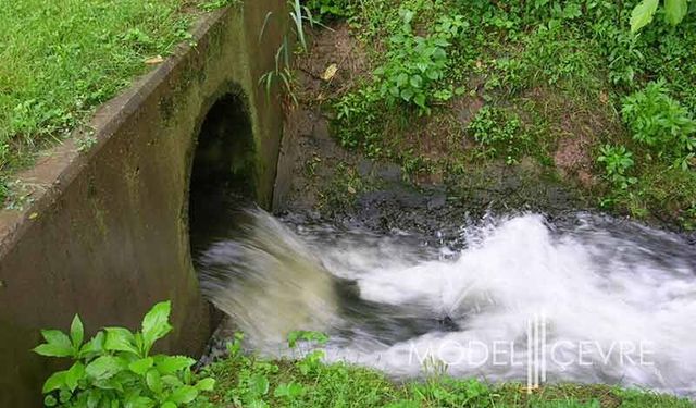 Giresun'da Çatalağaç Deresi'ne atık su deşarj eden işletmeye 2 milyon 517 bin lira ceza