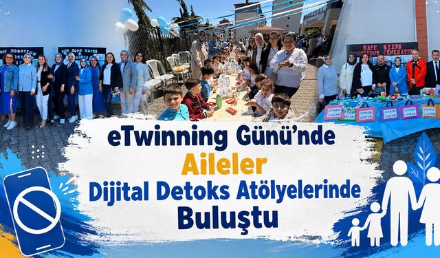 eTwinning Günü’nde Dijital Detoks Etkinliği Düzenlendi