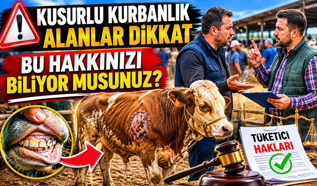 Kusurlu Kurbanlıkta Kritik Süreç: Bu Hakkınızı Birçok Kişi Bilmiyor