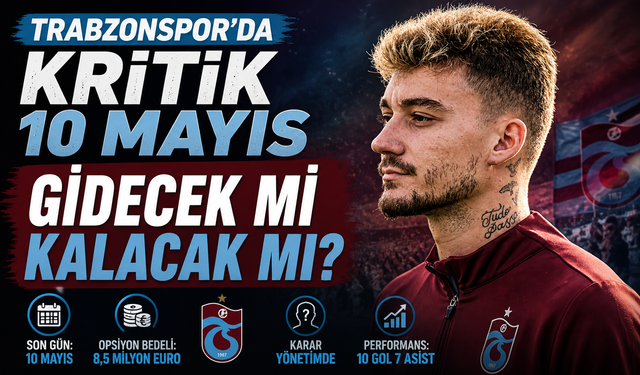 Muçi Kararı İçin Geri Sayım! Trabzonspor’da Kritik 10 Mayıs