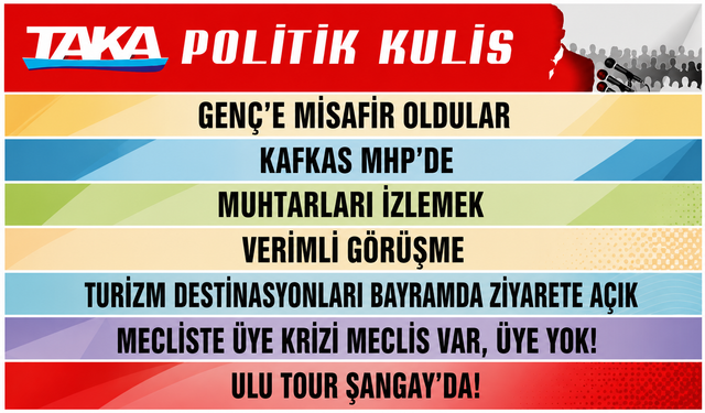 Genç’e Misafir Oldular