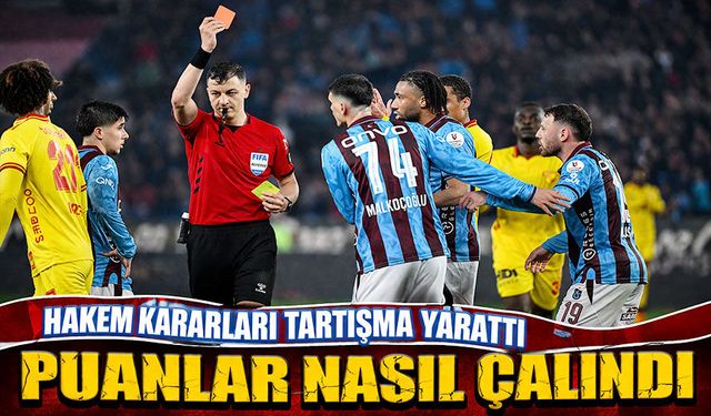 Trabzonspor’un şampiyonluk umutlarını nasıl çaldılar?