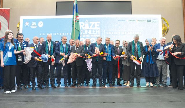 Ankara Rize Günleri Başkentte Görkemli Törenle Açıldı