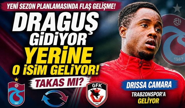 Trabzonspor’dan Takas Bombası! Draguş Gidiyor Yerine O İsim Geliyor