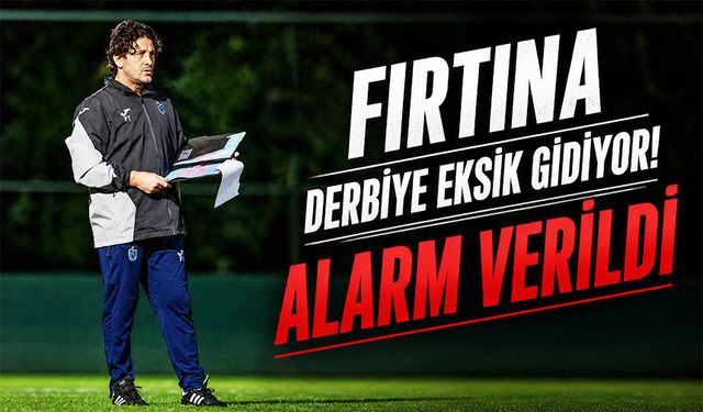 Trabzonspor, kritik Beşiktaş deplasmanı öncesi savunma alarmı veriyor