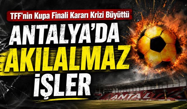 TFF’nin Antalya Kararı Trabzonspor Cephesini Karıştırdı