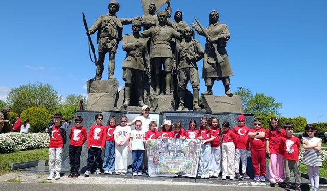 Trabzonlu Miniklerden 19 Mayıs Öncesi Samsun’da Anlamlı Tarih Yolculuğu