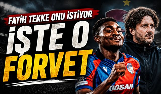 Trabzonspor Transferde İtalya’ya Açıldı: Fatih Tekke’nin Listesindeki Golcü Ortaya Çıktı