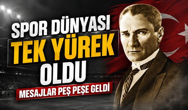 Spor Camiasından 19 Mayıs Mesajları Peş Peşe Geldi