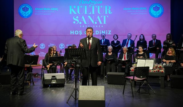 Trabzon Büyükşehir Korosundan Unutulmaz Türk Halk Müziği Gecesi