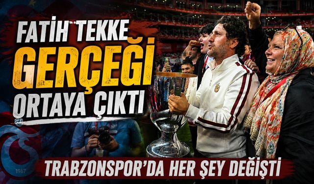 Fatih Tekke’nin Kupa Zaferi Trabzonspor’un Planını Değiştirdi