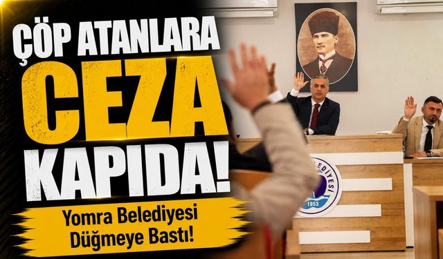 Yomra Belediyesi Düğmeye Bastı!; Çöp Atanlara Ceza Kapıda