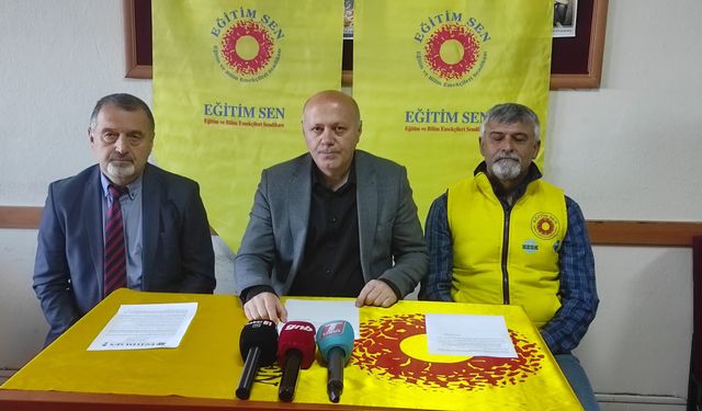 Eğitim Sen’den Yusuf Tekin’in 3 Yılına Ağır Eleştiri: “Eğitimde Karanlık Dönem”