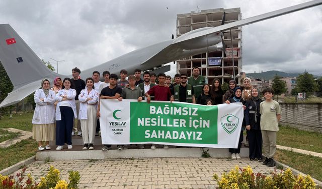 Alaçamlı öğrenciler Samsun'daki tarihi ve turistik yerleri gezdi