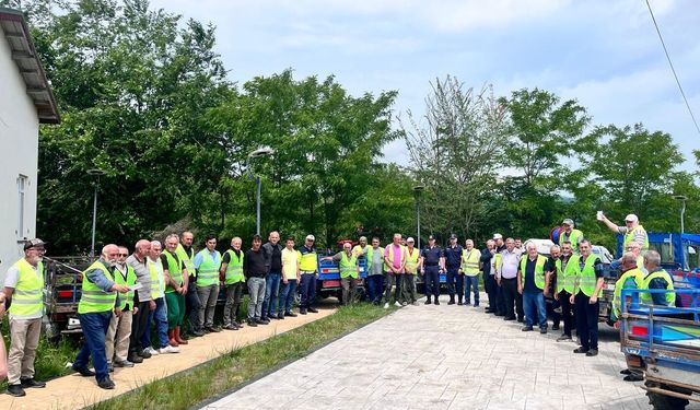 Ordu'da tarım araçlarının karıştığı kazaların önlenmesi için eğitim verildi