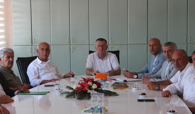 Samsun'da ilçe ziraat odası başkanları toplantısı yapıldı