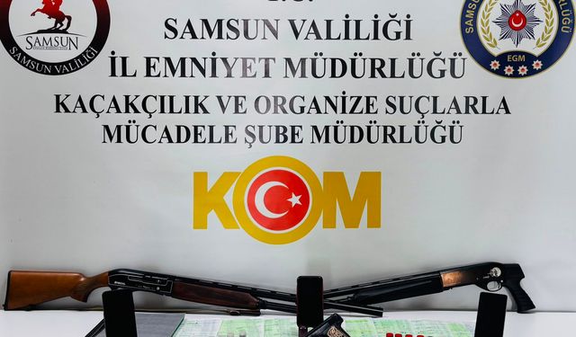 Samsun'da tefecilik operasyonunda 3 zanlı yakalandı