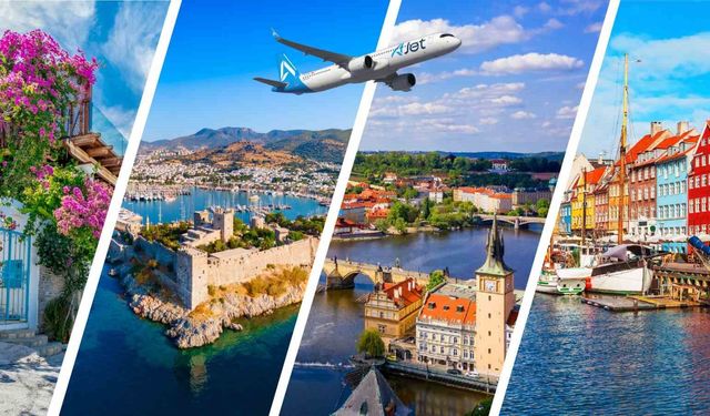 AJet Avrupa'yı Bodrum'a bağlıyor