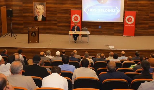 Bayburt'ta yaz Kur'an kursları semineri düzenlendi