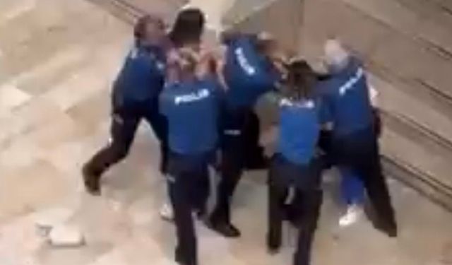 Bölgemizde Şok Olay! Polisin önünde kadın kavgası